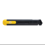 Hervulbaar RCS gerecycled plastic afbreekmes., geel