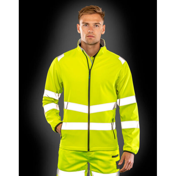 Recycled Printable Safety Softshell