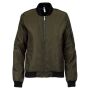 Dames bomberjack deep khaki XXL