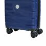 YORK - Trolley cabin suitcase blue