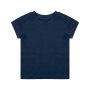 Biologisch T-shirt Navy 0/3M Biologisch T-shirt Navy 0/3M