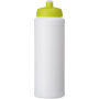 Baseline® Plus grip 750 ml sportfles met sportdeksel - Wit/Lime Baseline® Plus grip 750 ml sportfles met sportdeksel - Wit/Lime