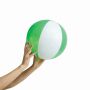 Opblaasbare PVC strandbal  ATLANTIC SHINY groen, wit