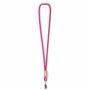 Polyester koord-keycord met bamboe plaatje