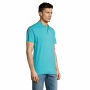 SUMMER II - SUMMER II HEREN Polo 170g - L - Atolblauw