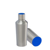 blauw, zilver
