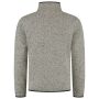 Knitted Fleecejack 1/4 Zip Redefined 306117 Sand 3XL