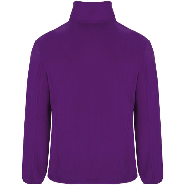 Artic men's full zip fleece jacket - Purple - 3XL