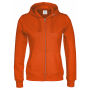 Cottover Gots Full Zip Hood Lady orange XS Cottover Gots Full Zip Hood Lady orange XS