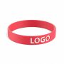 Gepersonaliseerde siliconen polsbandjes (12 mm breed)