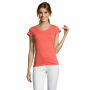 MOON - MOON dames t-shirt 150g - 3XL - Koraal