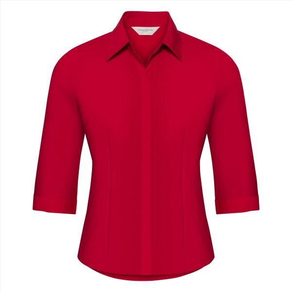 Russell Ladies ¾ sl. Fit. Polycot. Pop. Shirt