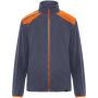 Terrano Mikrofleecejacke, unisex - blei/orange - S