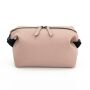 MATTE PU ACCESSORY POUCH, NUDE PINK, One size, BAG BASE