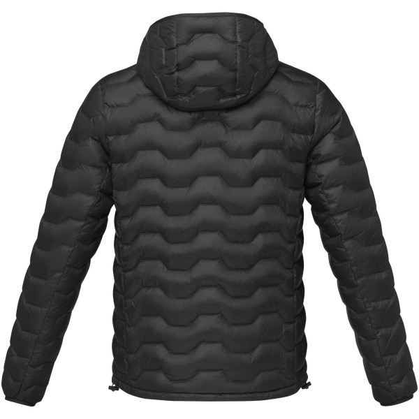 Petalite men's GRS recycled insulated down jacket - Solid black - XS