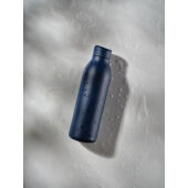 Avira Alok RCS recycled staal 360 waterfles 600ML, donkerblauw