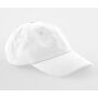 LOW PROFILE 6 PANEL DAD CAP, WHITE, One size, BEECHFIELD