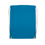 Katoenen rugzak met koordjes Tropical Blue One Size