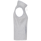 Bodywarmer van microfleece dames Ash Heather 4XL Bodywarmer van microfleece dames Ash Heather 4XL