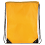Rugzak met draagkoordjes Yellow One Size
