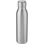 Harper 700 ml roestvrijstalen drinkfles met metalen lus - Zilver