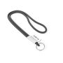 Polyester 2-kleurige koord-lanyard met full color label