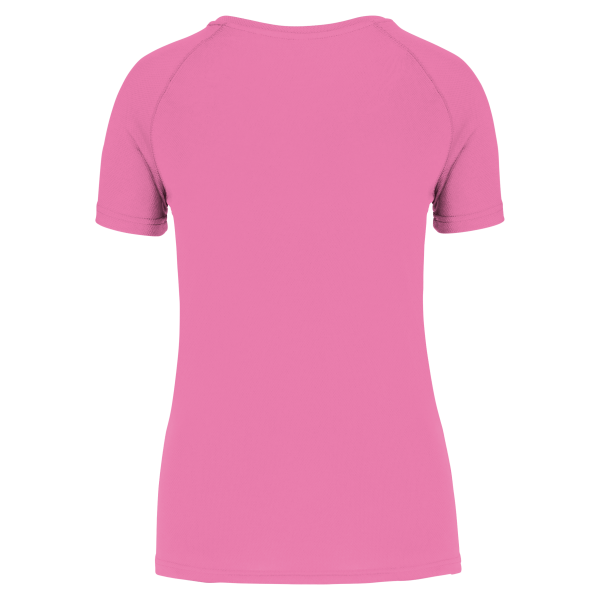 T-shirt de sport à col rond recyclé femme Deep Pink M T-shirt de sport à col rond recyclé femme Deep Pink M