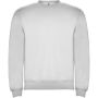 Clasica unisex trui met ronde hals - Ash white melange - XS