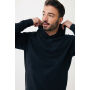 IQONIQ Yengo recycled katoen hoodie met steekzakken, zwart (4XL)