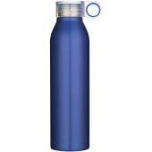 Grom 650 ml RCS gerecyclede roestvrijstalen waterfles - Koningsblauw
