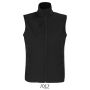 Women´s Falcon Zipped Softshell Bodywarmer black S