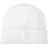 Boreas beanie met patch - Wit Boreas beanie met patch - Wit