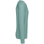 Ecologische uniseks sweater met ronde hals Jade Green XXL