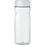 H2O Active® Eco Base 650 ml sportfles - Transparant/Wit