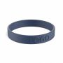 Gepersonaliseerde siliconen polsbandjes (12 mm breed)