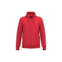 Gerecyclede uniseks sweater met rits en capuchon Red 4XL Gerecyclede uniseks sweater met rits en capuchon Red 4XL