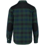 Geruit overshirt met zakken Forest Green / Navy Checked / Black 5XL