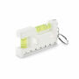MAGEVEL - Magnetische waterpas ABS sleutelha - Wit