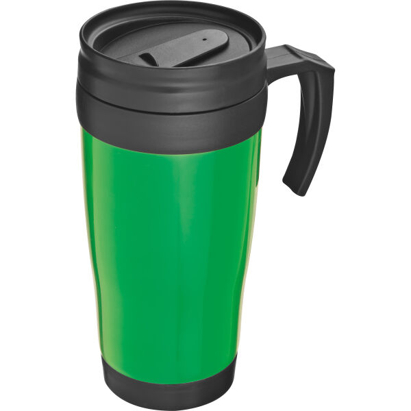Kunststof drinkbeker met afsluitbare deksel- 0,4L Kunststof drinkbeker met afsluitbare deksel- 0,4L