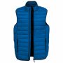 Men’s lightweight sleeveless down jacket light royal blue S