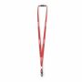 Polyester tubulaire keycord met metalen klem