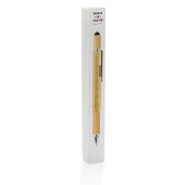 Bamboe 5 in 1 toolpen, bruin