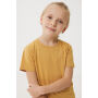 IQONIQ Koli kids lichtgewicht gerecycled katoen t-shirt, ochre yellow (1112)