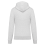 Ecologische herensweater met capuchon en ritssluiting Ash Heather XS