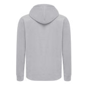 Iqoniq Trivor gerecycled polyester fleece hoodie, storm grey (M)