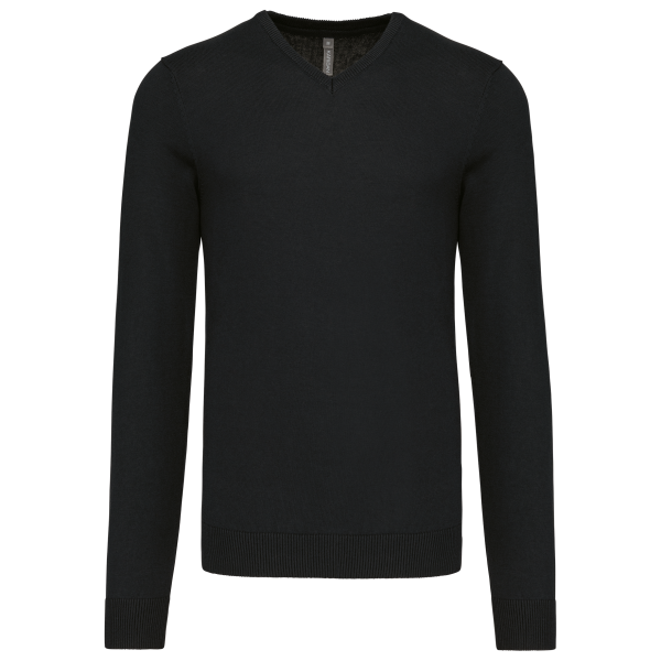 Pull col V homme Black XXL Pull col V homme Black XXL