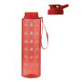 AQUA LEVEL - Sportdrinkfles rood AQUA LEVEL - Sportdrinkfles rood