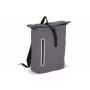 PU-gecoat R-PET 600D rolltop rugzak 20L - Grijs