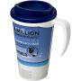 Brite-Americano® grande 350 ml insulated mug - White/Blue Brite-Americano® grande 350 ml insulated mug - White/Blue