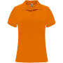 Monzha sportpolo met korte mouwen voor dames - Fluor Orange - 2XL